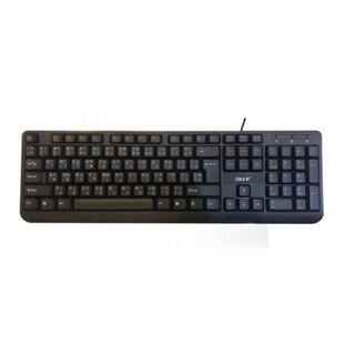 OKER KB-318 Keyboard คีย์บอร์ด USB  กันน้ำได้