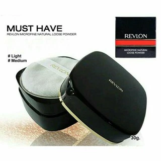 Revlon Microfine Natural Loose Powder เรฟลอน ไมโครไฟน์ เนเจอรัล ลูส พาวเดอร์ แป้งฝุ่น 36g.