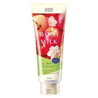 AROMA RESORT BODY MILK FINE APPLE &amp; GARDENIA 200 G โลชั่นบำรุงผิวกาย กลิ่นแอปเปิ้ล