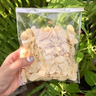 🥜🌰 อัลมอนด์ Almond ดิบแบบสไลด์ บรรจุแพ็คเล็ก   น้ำหนักสุทธิ 500 กรัม  #อัลมอนด์ #almond #ถั่ว #ธัญพืช