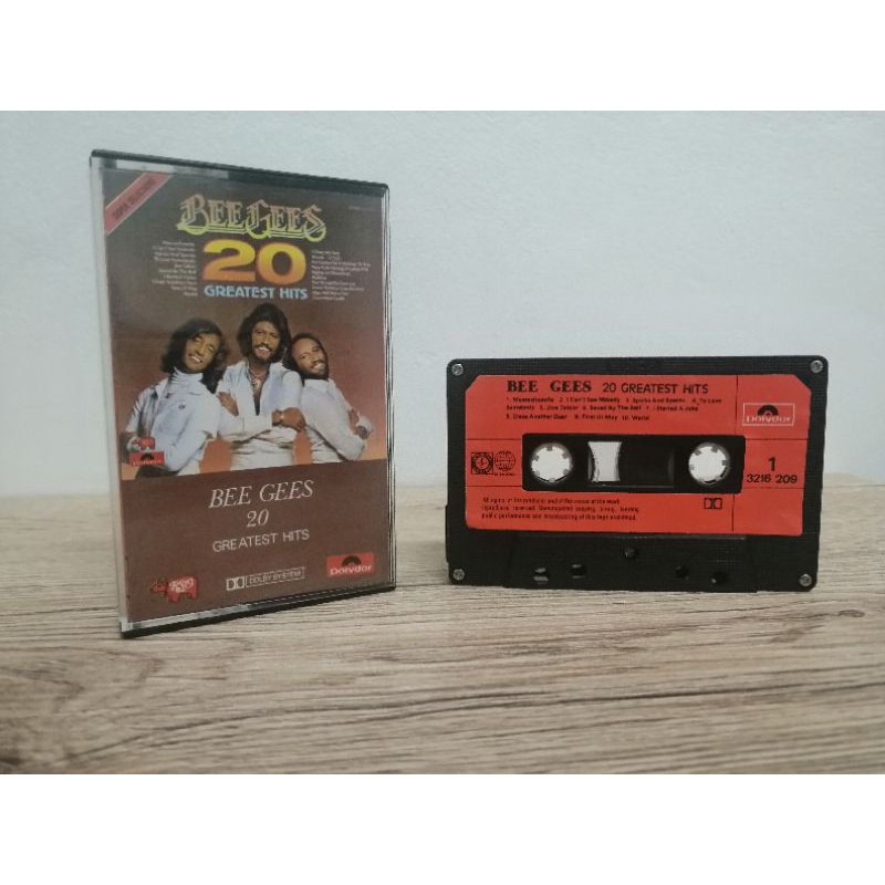 เทปเพลง วง Bee Gees 20 Greatest Hits | Shopee Thailand