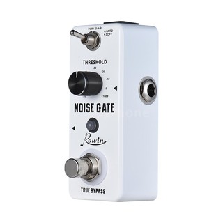 E*M Rowin Noise Gate เอฟเฟกต์กีตาร์ ลดเสียงรบกวน แบบเหยียบ 2 โหมด กรอบอลูมิเนียมอัลลอย แบบ True Bypass