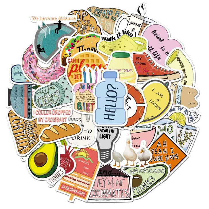 สติ๊กเกอร์พรีเมี่ยม Extremely COOL ENGLISH FISHING MODEL ms 113