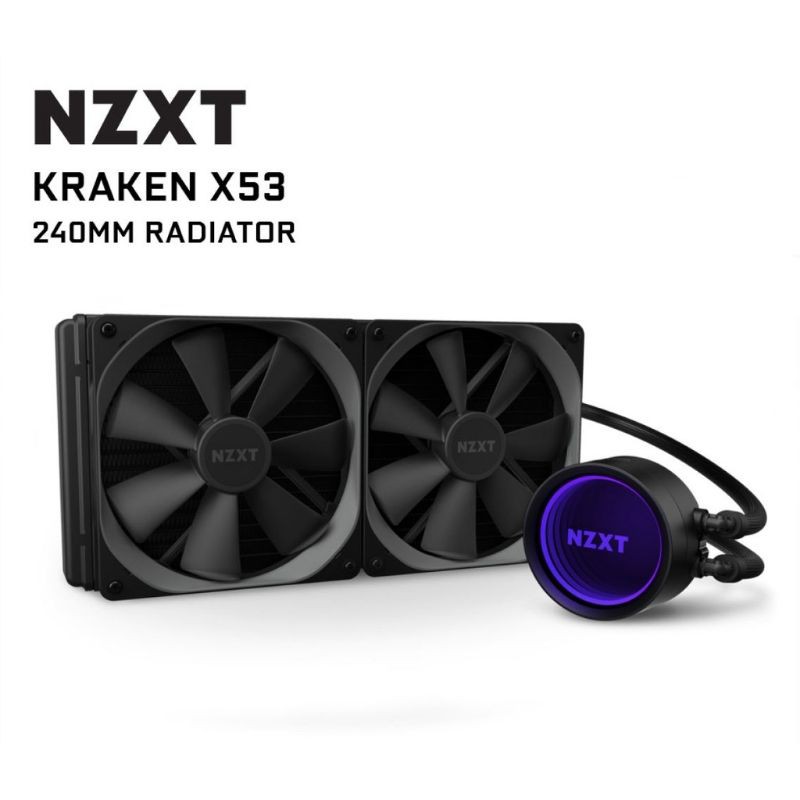 ชุดระบายคึวามร้อน​ CPU​ NZXT​ X53​ 240mm.
