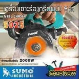 เครื่องเซาะร่องผนัง กรีดผนัง5025 SUMO