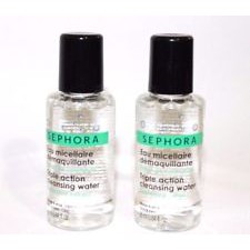 Sephora Collection Deluxe Triple Action Cleansing Water (25 mL / 0.84 fl oz).