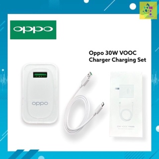 ชุดชาร์จoppo 30w SUPER VOOC 4.0 30W TypeC ชาร์จเร็ว ชาร์จด่วน หัวชาร์จด่วน สายชาร์จด่วน Reno A92 A93 A94 A53 A54 A73 A74