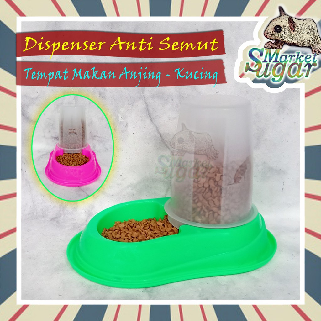 Dog Cat Food and Drinking Dispenser - Anti-Ant Pet Food Container - Feed Container