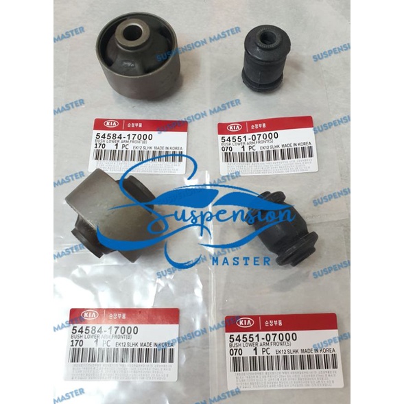 4 IN 1 SET - FRONT LOWER ARM BUSH - HYUNDAI MATRIX 1.6CC /1.8CC / HYUNDAI GETZ