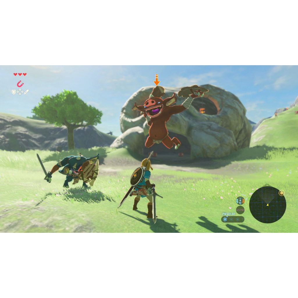 Zelda Breath Of The Wild ( มือ1 ) ( Zone US ) ( Zone US/Asia ) แผ่นเกมส์ Nintendo Switch