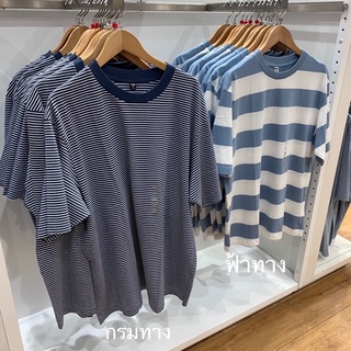 uniqlo 100% (men) มีหลายสี ทรงโคร่ง ผ้าหนา S M L XL ของแท้💯💯จากช็อป