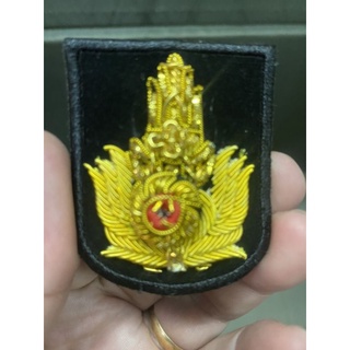 หน้าหมวกใบเล่นายทหารสัญบัติ