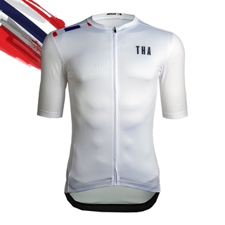 เสื้อจักรยาน BIG Jersey รุ่น THA-White (Aero Type)