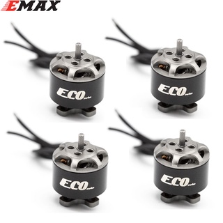 มอเตอร์ไร้แปรงถ่าน EMAX ECO 1106 2~3S 4500KV 6000KV CW สําหรับโดรนบังคับ FPV Racing 1 4 ชิ้น