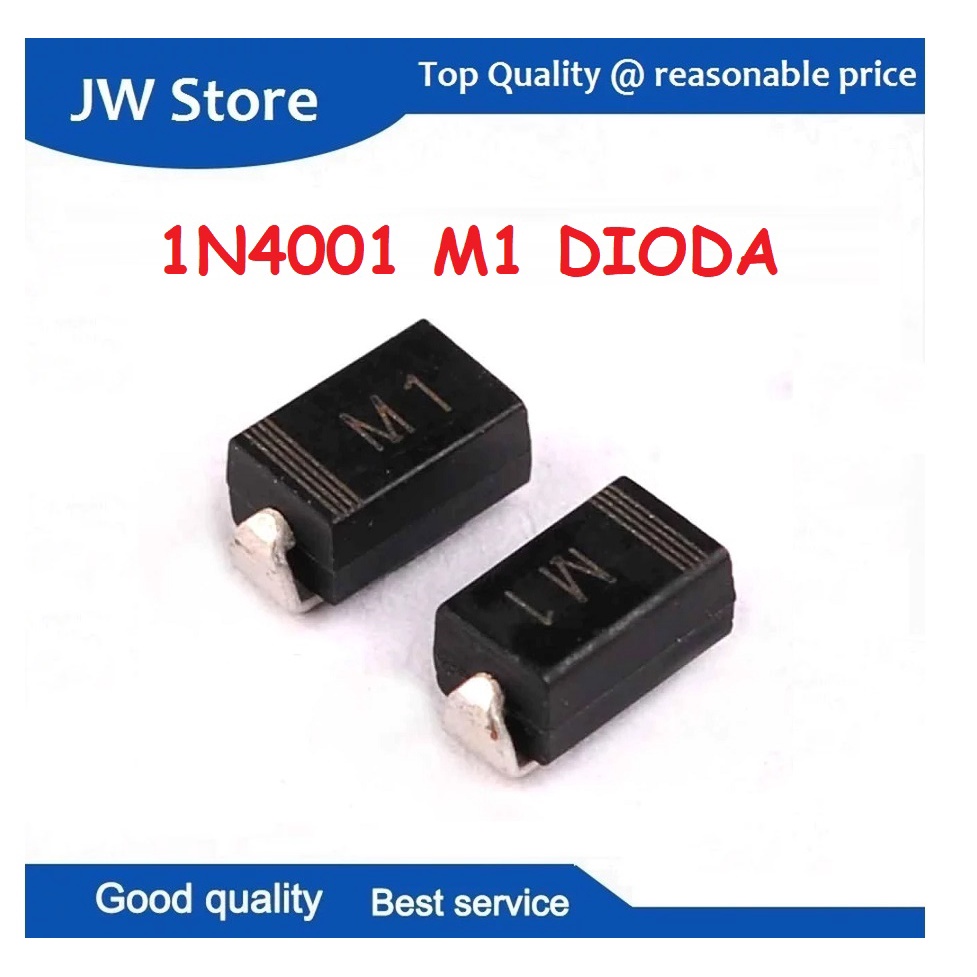 1N4001 M1 1N 4001 SMD DIODE