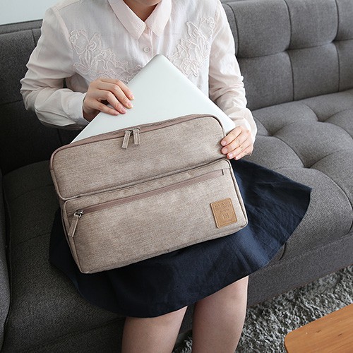 ALL IN ONE ORGANIZER 13" กระเป๋าใส่คอม กระเป๋าแล็ปท็อป 13 นิ้ว Monopoly