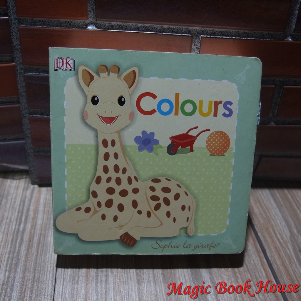 Colours : หนังสือนิทาน Board book เด็กปกแข็ง ภาษาอังกฤษ (มือสอง) ขนาด เล่มเล็ก หนา สภาพ ดี