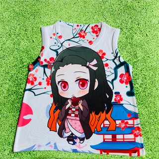 เสื้อเด็กดาบพิฆาตอสูร น่ารัก ผ้านิ่ม พริ้ว ไม่หยาบ