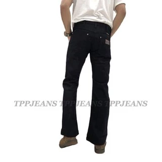 SuperBlack กางเกงยีนส์ขาม้าชาย ทรงสวย ป้ายหนังแท้ Size 28-38 รับชำระปลายทาง