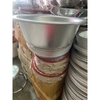 กะละมังอลูมิเนียม (รุ่นหนา)ขนาด40/50/55/60/66/70/72/80 ซม.