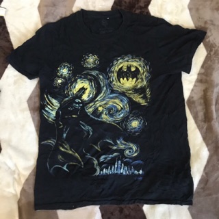 bat man van gohh tee cotton