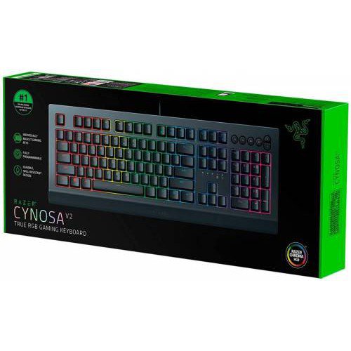 Clavier Gamer Razer Cynosa V2 - RGB Chroma - Membrane - Français - Neuf Ouvert