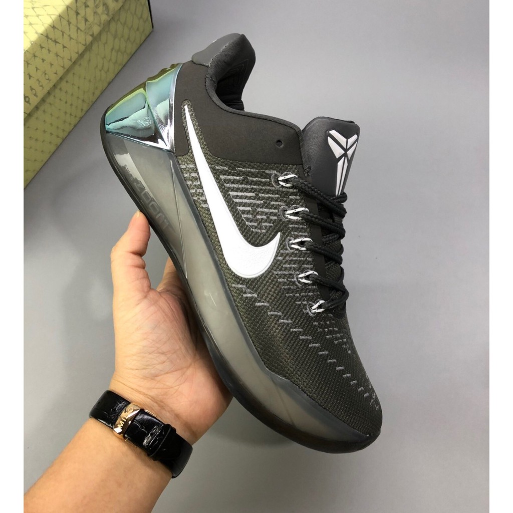 Nike Nike Zoom Kobe A.D EP Kobe 12 บุรุษสีดำ Mamba รองเท้าบาสเก็ตบอลต่อสู้