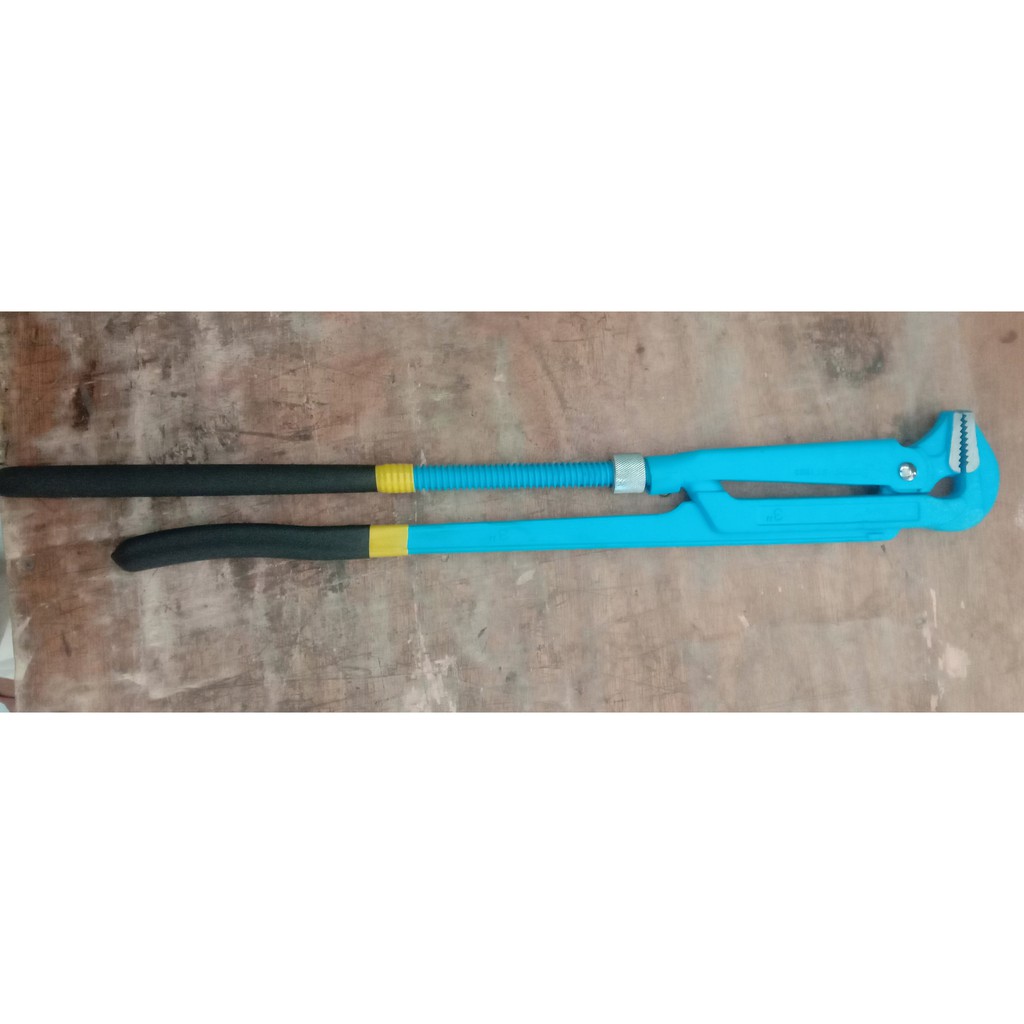 🔥โค้ดINC3LEL3ลด30฿ประแจจับท่อแป๊บคอม้าขาคู่ด้ามหุ้มยางจับได้ 3 นิ้ว Adjustable Pipe Wrench ยี่ห้อ BERENT รุ่น BT1603