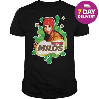 Ricardo milos Funny parody เสื้อยืดกีฬาสำหรับผู้ชาย