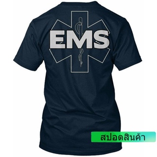 เสื้อยืดลําลอง ผ้าฝ้าย 100% แขนสั้น พิมพ์ลายกราฟิก Ems Duty สวมใส่สบาย 2022