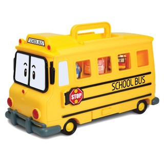 Robocar Poli School Bus Storage Case ของเล่น โรโบคาร์ โพลี ที่เก็บรถสคูล-บี รอย รหัส SVR83148