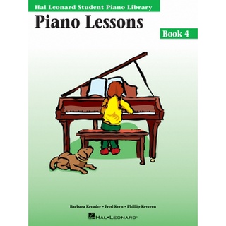 หนังสือเรียนเปียโน PIANO LESSONS BOOK 4 Hal Leonard Student Piano Library