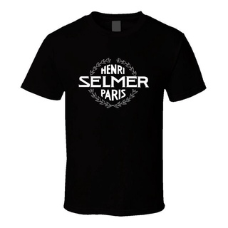 ใหม่ เสื้อยืดผ้าฝ้าย 100% พิมพ์ลาย Henri Selmer Paris Saxophone พลัสไซซ์ สําหรับผู้ชาย 2022