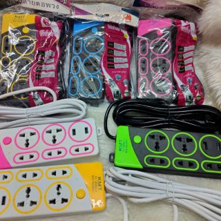 ปลั๊กพ่วง5รู2usb
10แอม 250V. 2500W. 5เมตร