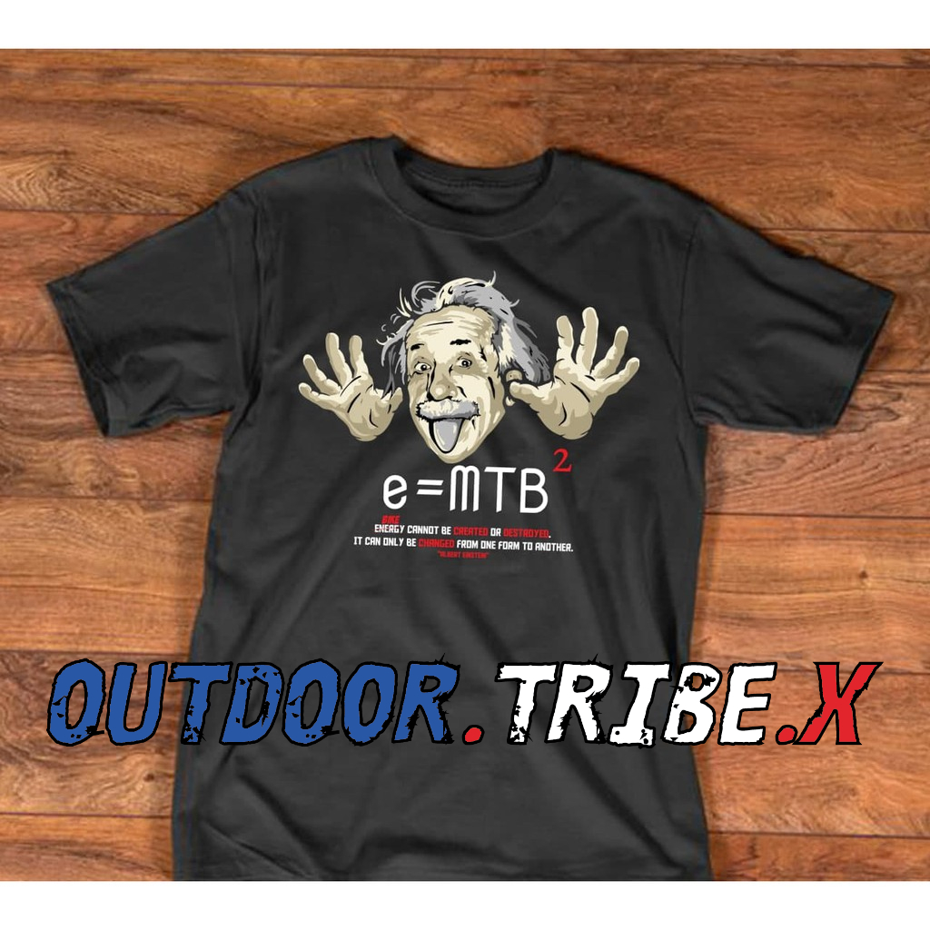 E-Bike e-MTB E=mc2 Einstein drifit Jersey Shirt Downhill Enduro