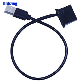 (Utilizing) อะแดปเตอร์เชื่อมต่อสายเคเบิ้ล Usb To Molex 4 Pin Pc สําหรับคอมพิวเตอร์