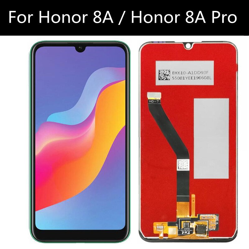 สําหรับ Huawei Honor 8A จอแสดงผล LCD Touch Screen Digitizer Assembly สําหรับ Huawei Honor 8A Pro JAT