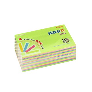 กระดาษโน้ต STICKN MP 3"x5"  21573 Neon(4+1) (PC)