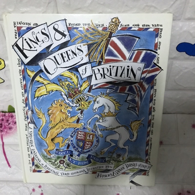 KINGS & QUEENS of BRITAIN ปกแข็งเล่มใหญ่มือสอง-AE2/4