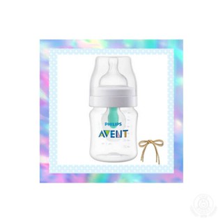 Avent ขวดนมพร้อมจุกนมซิลิโคน รุ่นแอนตี้โคลิคพร้อมแอร์ฟรีเวนท์ ขนาด 4 ,9ออนซ์ 1 ขวด