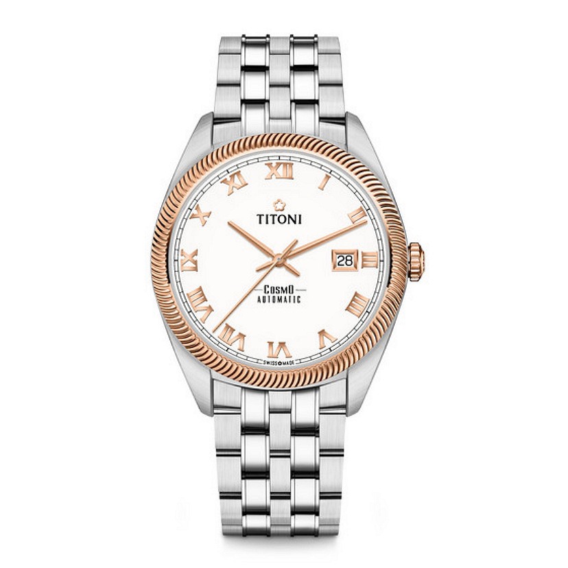 Titoni Luxury Gents Watch - Cosmo Model: 878 SRG-657