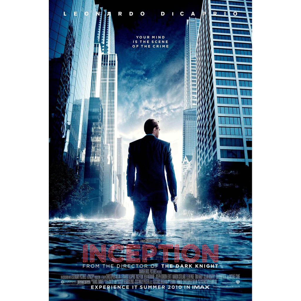 โปสเตอร์หนัง Inception จิตพิฆาตโลก โปสเตอร์ Poster รูปภาพ ภาพติดผนัง โปสเตอร์ภาพพิมพ์ โนแลน Nolan Di