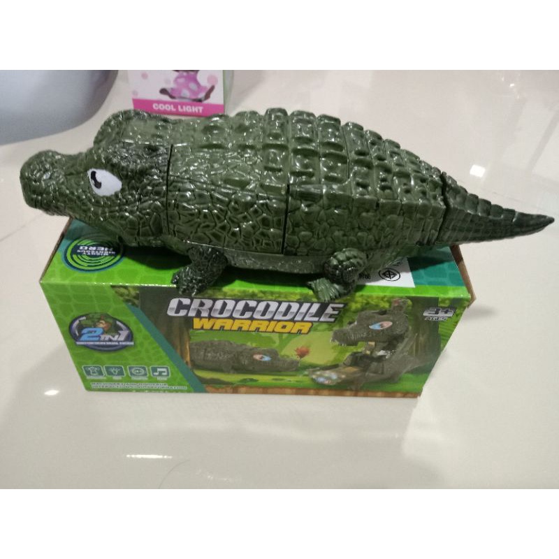 รถจรเข้แปลงร่างเป็นหุ่นยนต์ ราคาถูก Shopee Lazada
