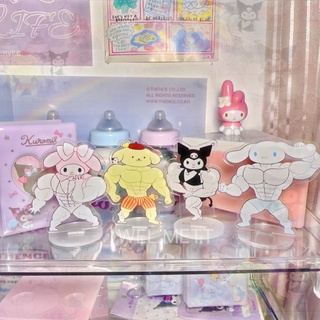 พร้อมส่ง แสตนดี้น้องกล้ามโตซานริโอ้ standy sanrio muscle ตกแต่ง