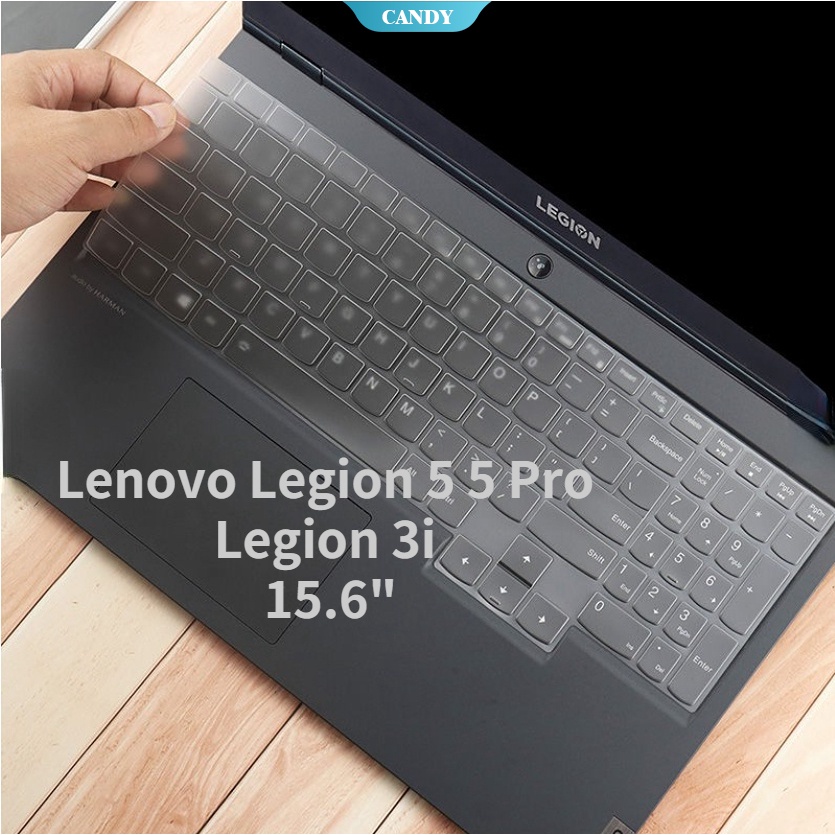 สําหรับ Lenovo Legion 5 5 Pro Legion 3i 15.6 นิ้ว ซิลิโคน แล็ปท็อป ฟิล์มป้องกัน เคสคีย์บอร์ด [CAN]