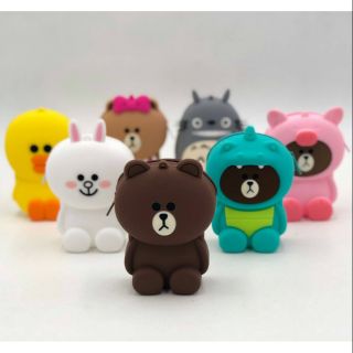 🐻ลด 110฿ พิมพ์ AIIBO223 🐻กระเป๋าใส่ของซิลิโคน Line Friend