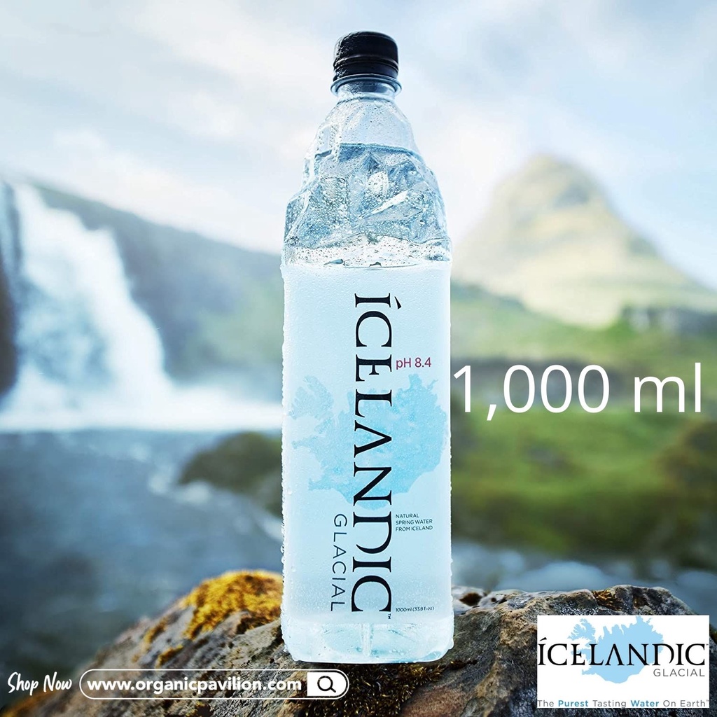Icelandic Glacial น้ำแร่ธรรมชาติไอซ์แลนดิก เกลเซียล Natural Spring Alkaline Water (1000ml)