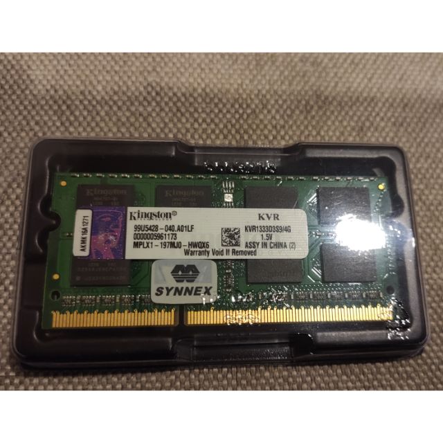 Kingston Laptop RAM 4GB DDR3 1333MHz
