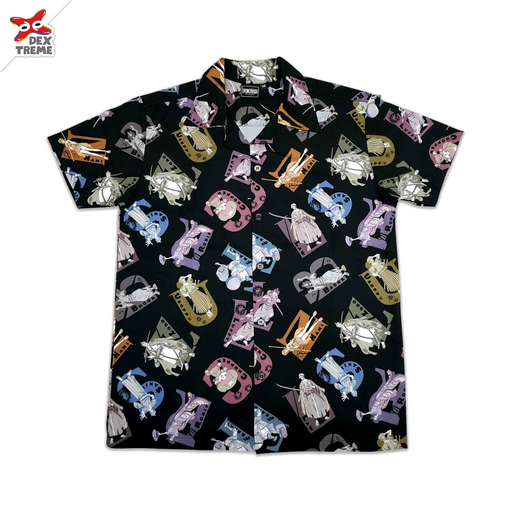 Dextreme เสื้อฮาวาย วันพีซ (DOP-1311) Hawaii One Piece ลาย รวมวาโนะ