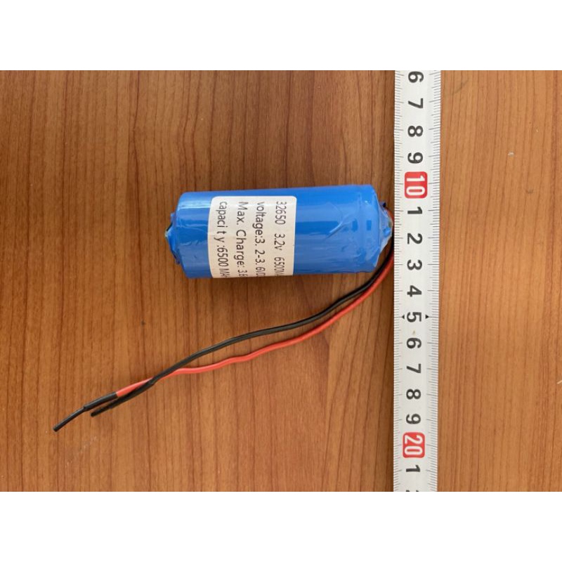 แพ็คเเบตเตอรี่ 32650  3.2Vมีbmsสำหรับใส่สปอร์ตไลท์โซล่าเซลล์